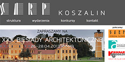 Nowy wygląd strony internetowej SARP Koszalin