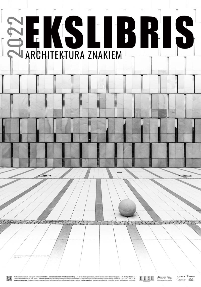 Wernisaż wystawy EXLIBRIS - architektura znakiem - piątek 8.07.2022 godz. 17:00